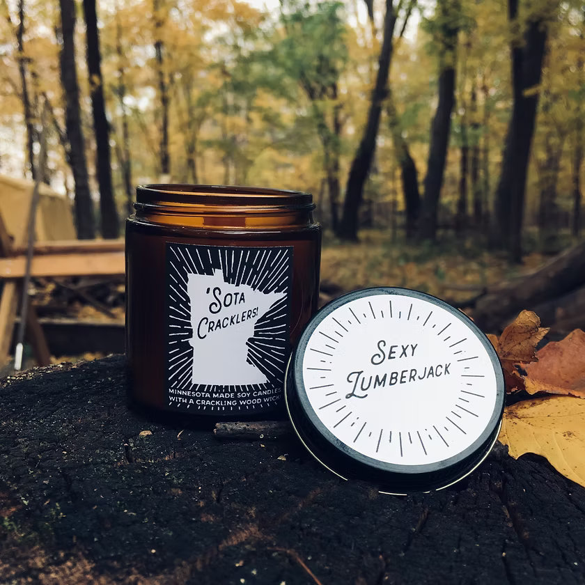 Sexy Lumberjack 'Sota Cracklers Candle