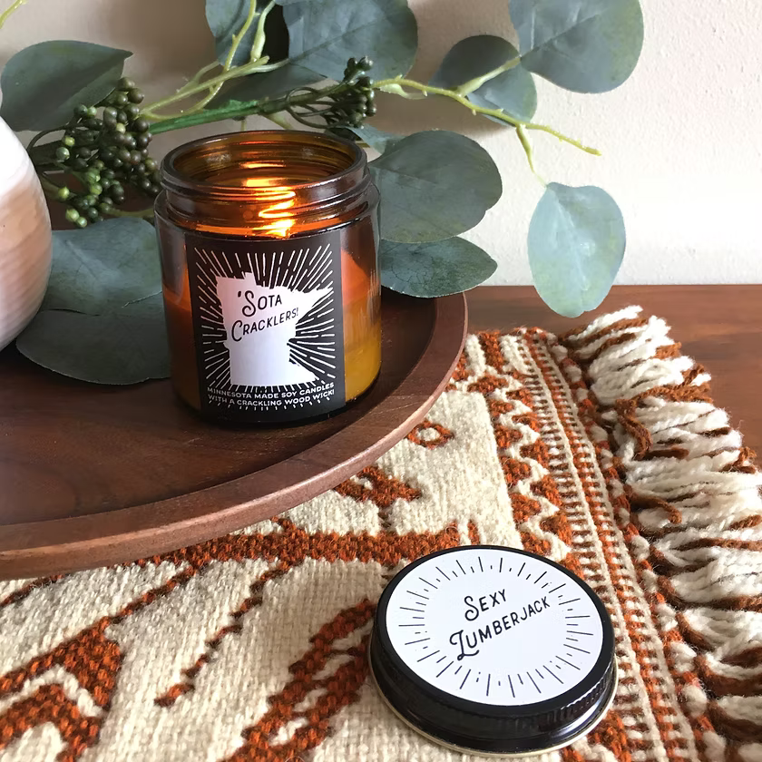 Sexy Lumberjack 'Sota Cracklers Candle