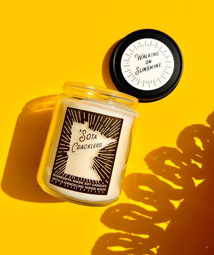 Walking on Sunshine 'Sota Cracklers Candle