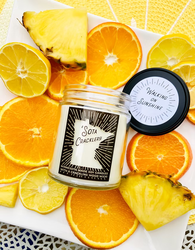 Walking on Sunshine 'Sota Cracklers Candle