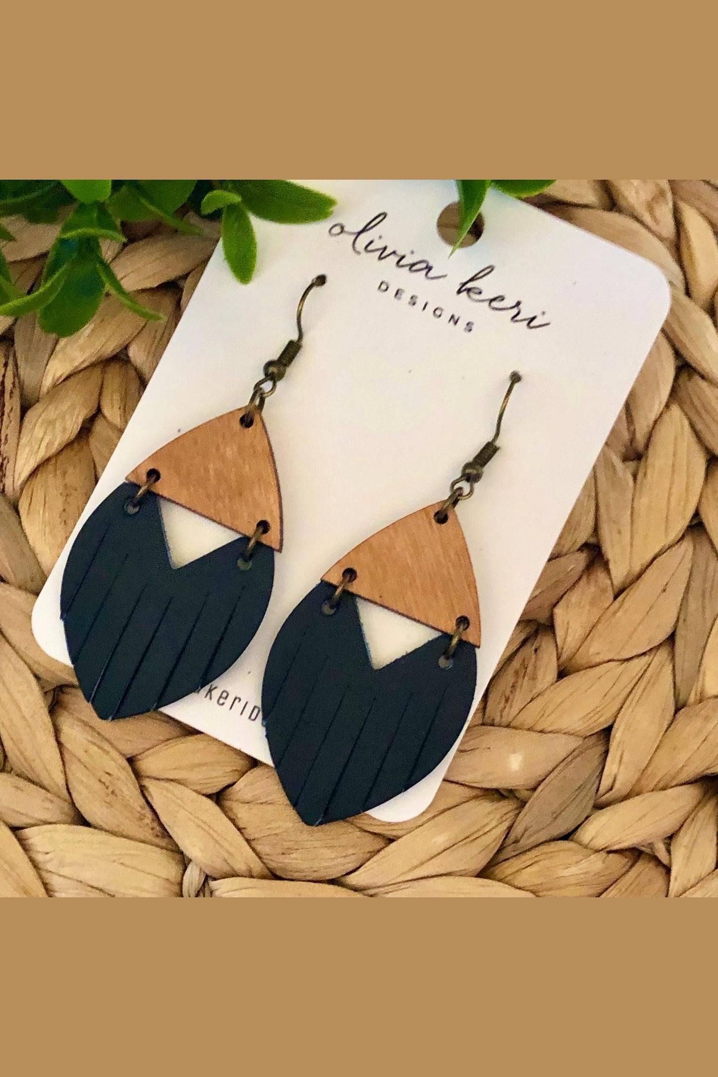 Josie - Navy Earrings