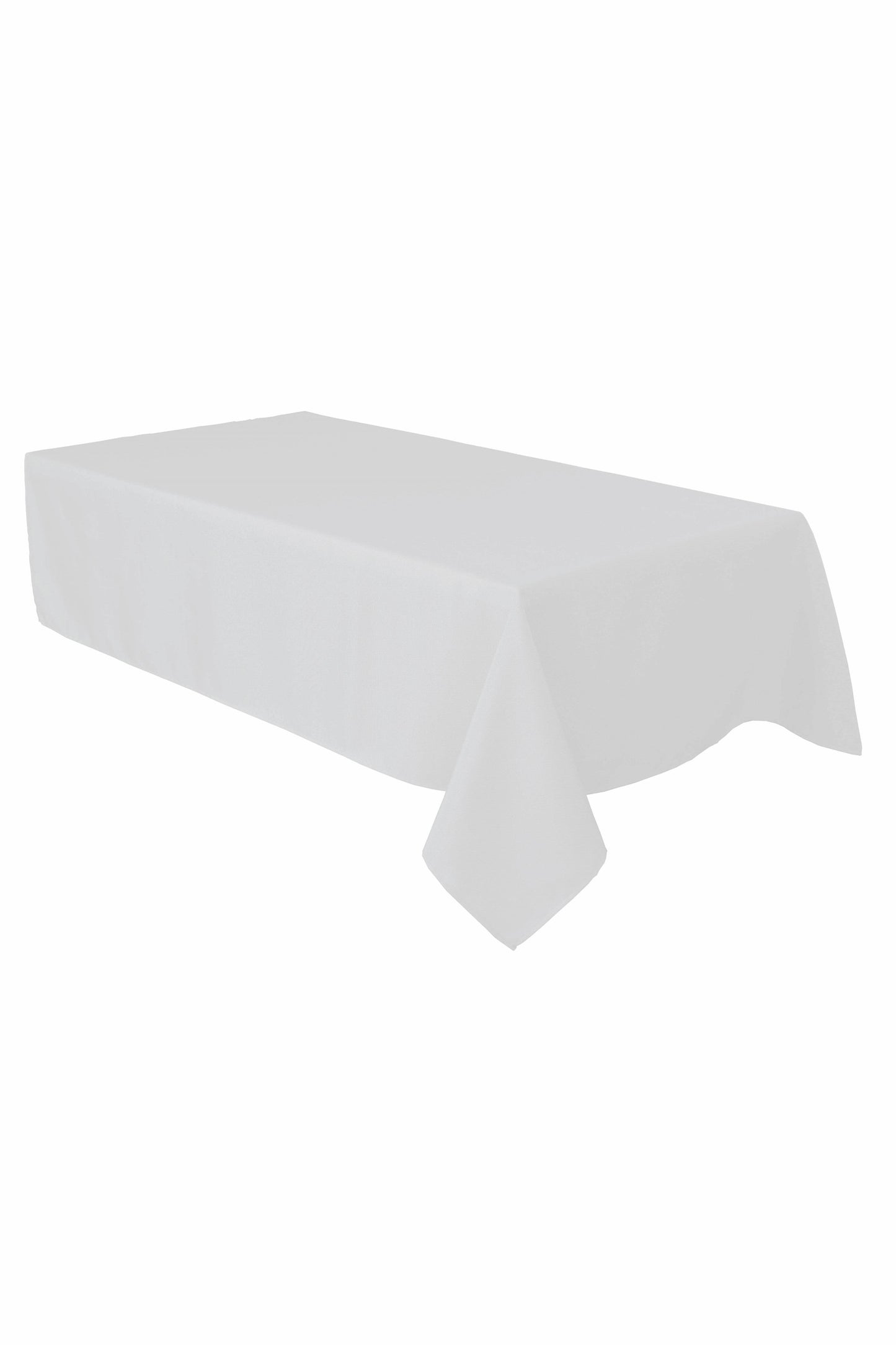 White 60"x120" Rect. Tablecloth