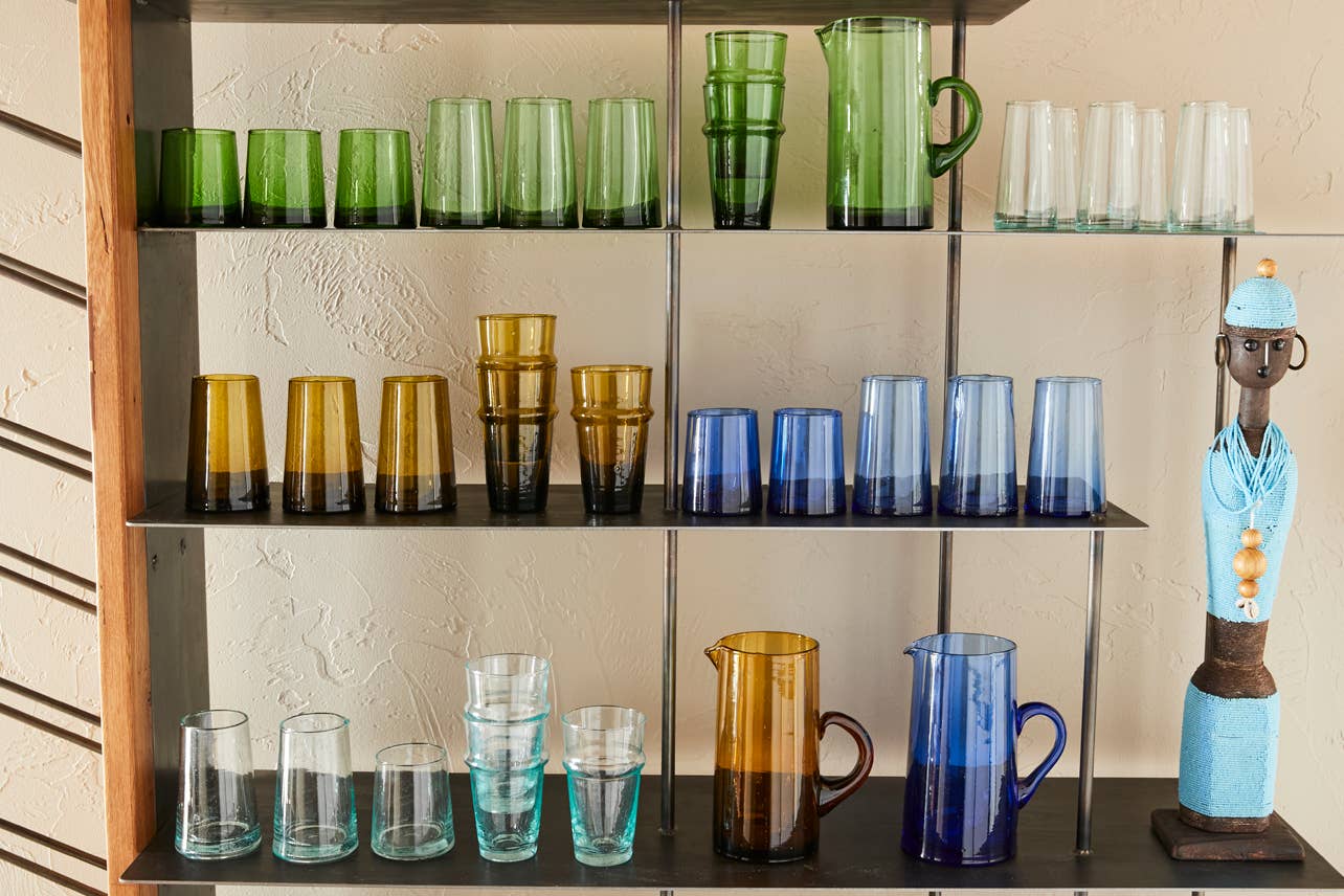 Small Moroccan Cone Glassware - Clear