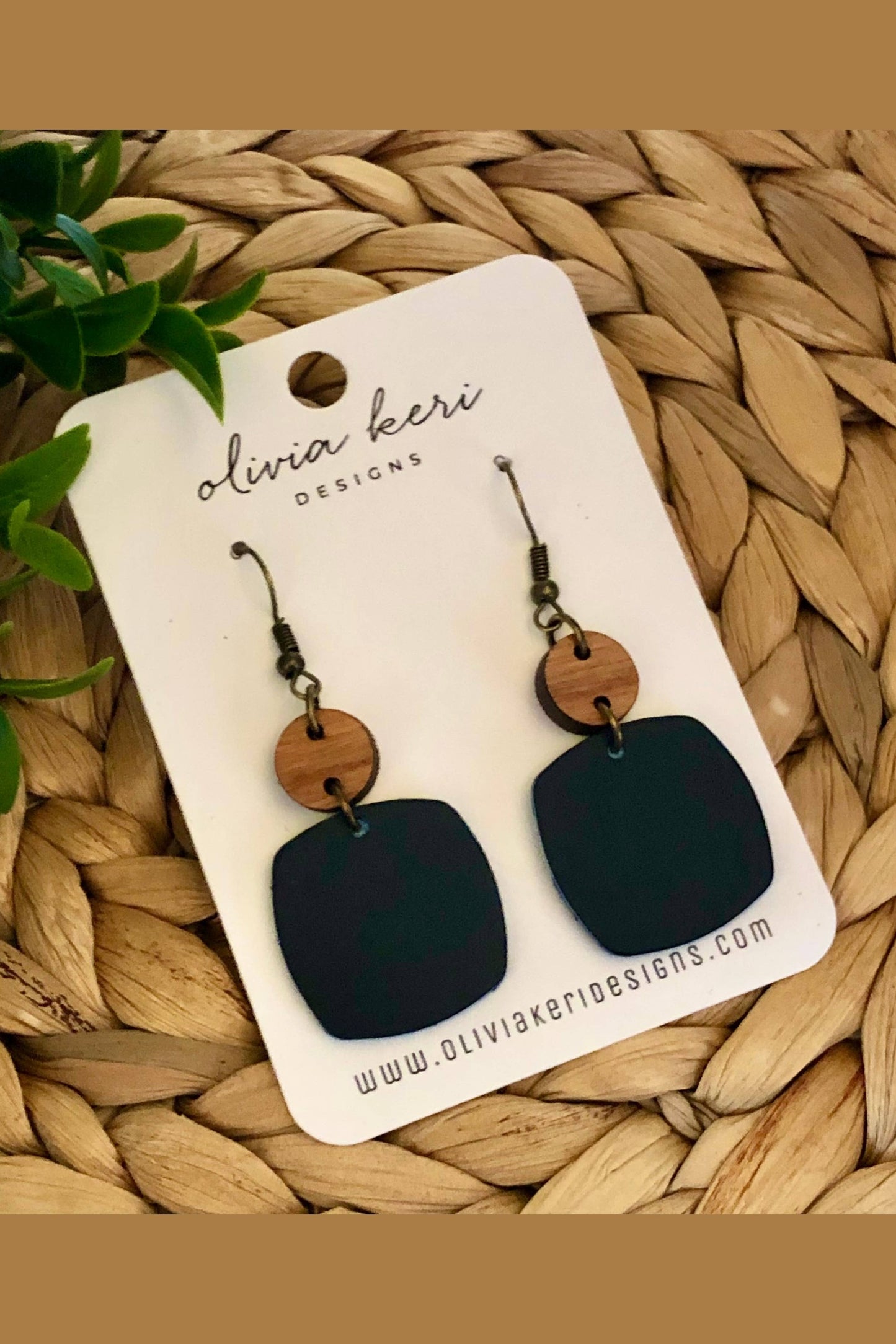 Nora - Navy Earrings