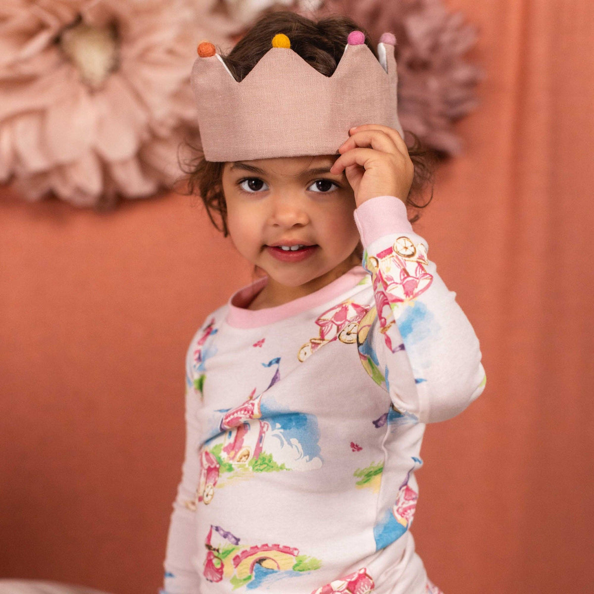 Pretty Princess Organic Cotton Sleep & Play: 3-6M