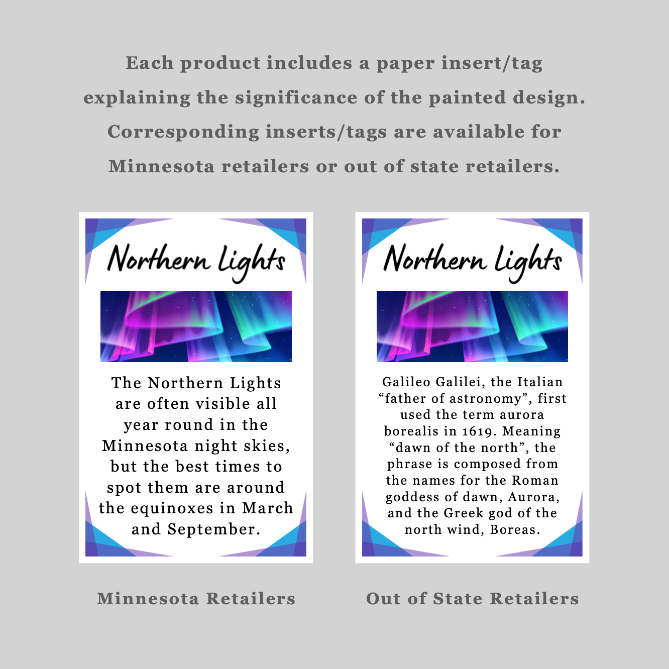 Northern Lights Wine Glass