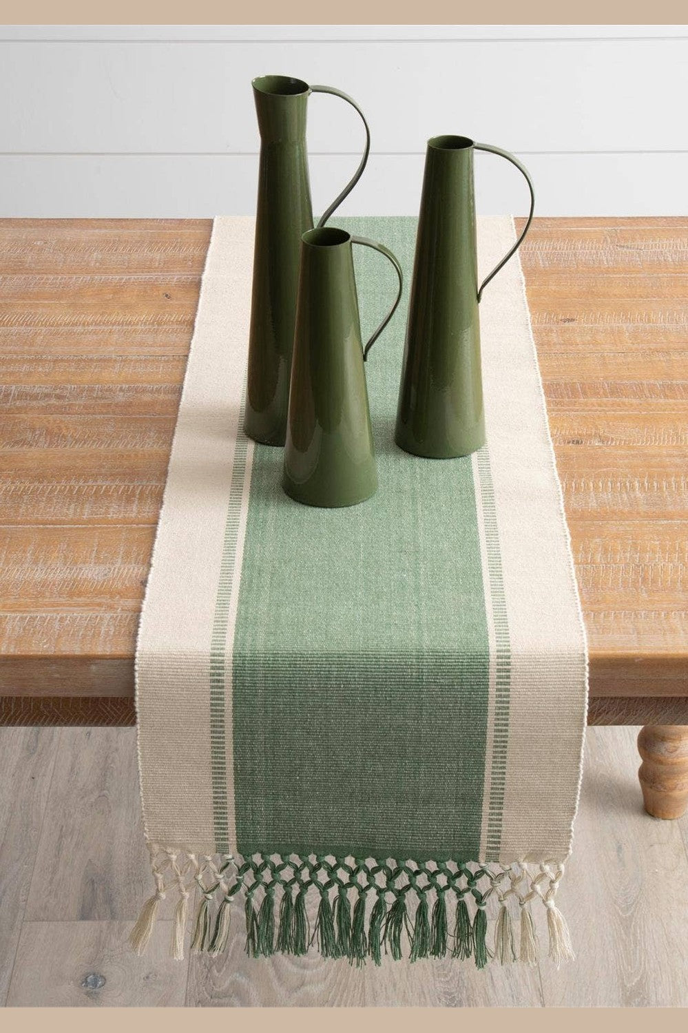 Green Metal Pitchers