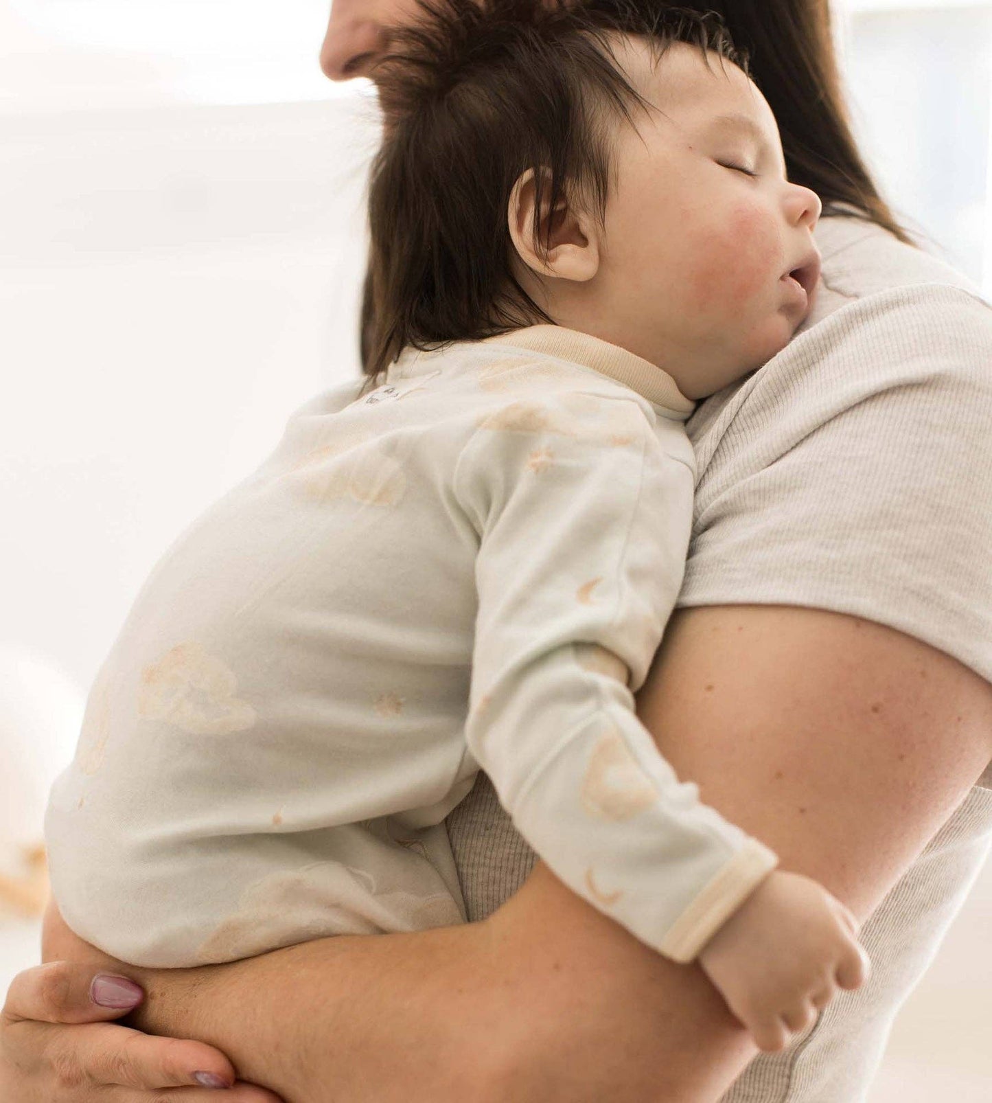 Good Night Sky Organic Cotton Sleep & Play - Ice Flow / 6-9 Months