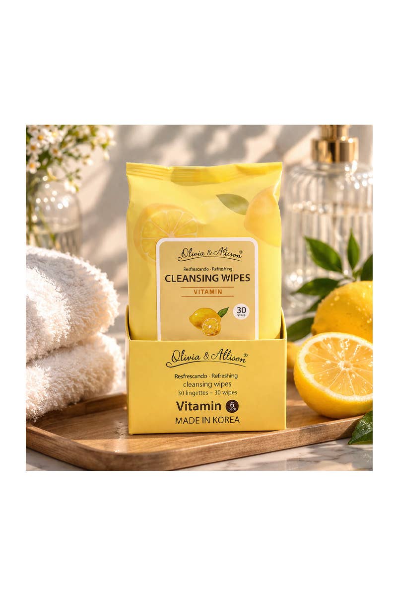SHE Glow Vitamin Makeup Wipes