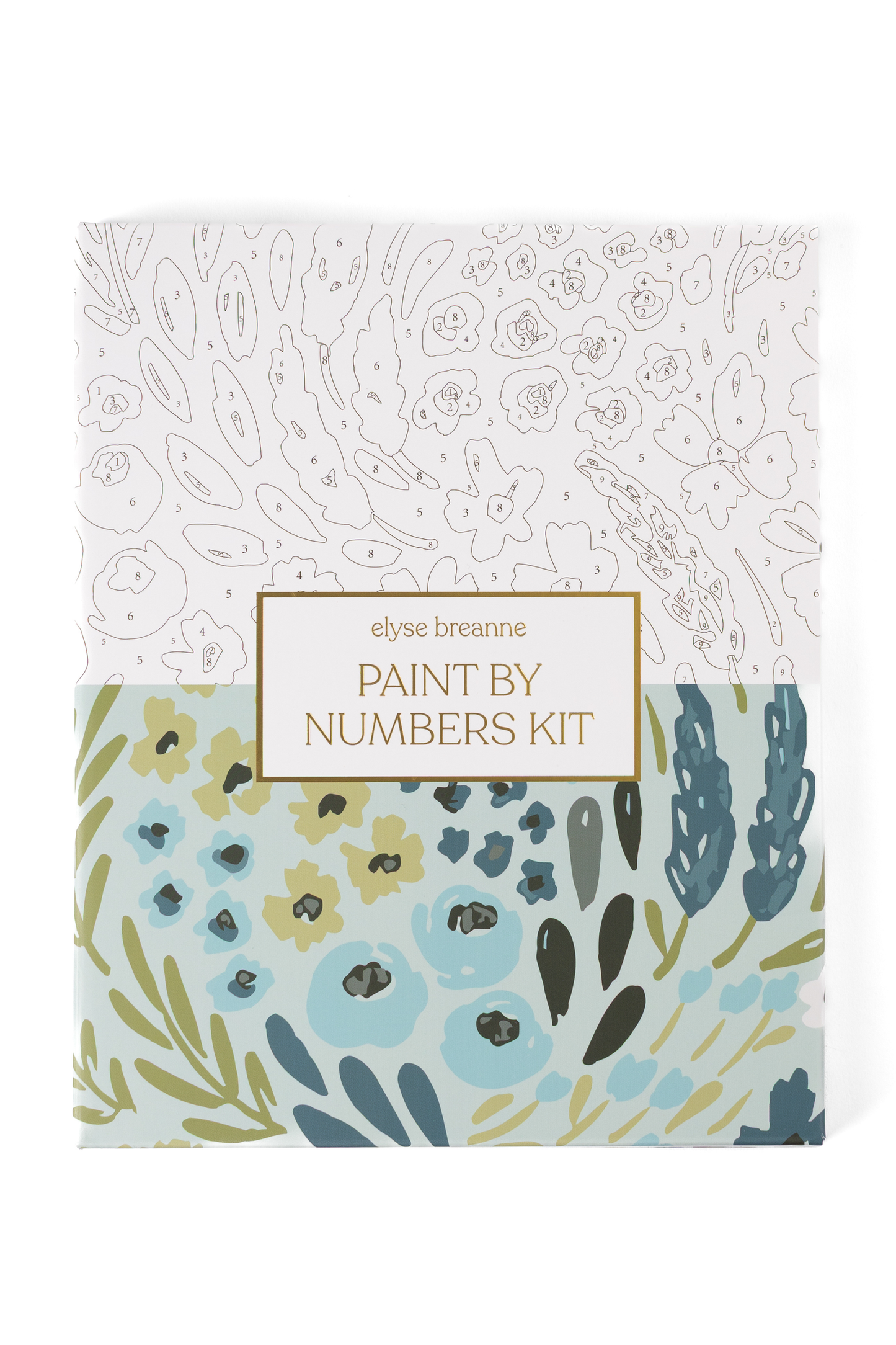 Waterfall Floral Paint By Number Kit
