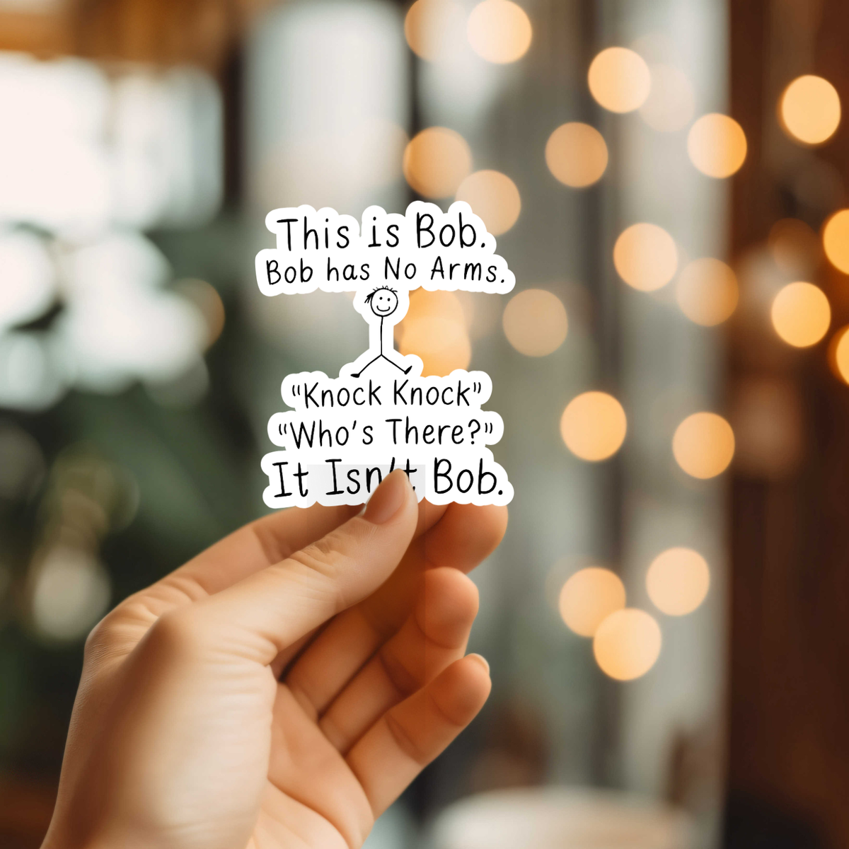 This Is Bob Vinyl Sticker