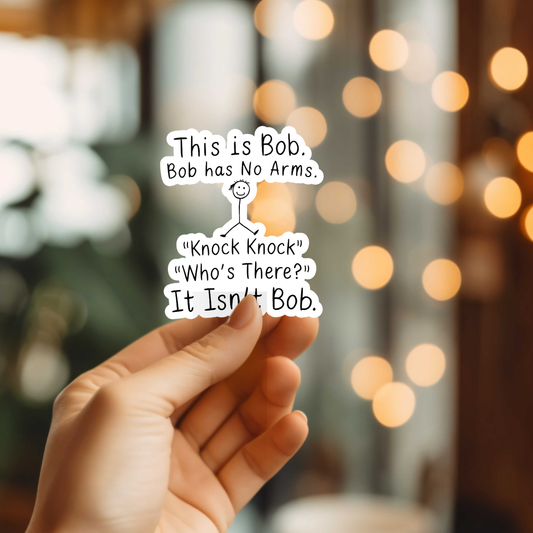 This Is Bob Vinyl Sticker