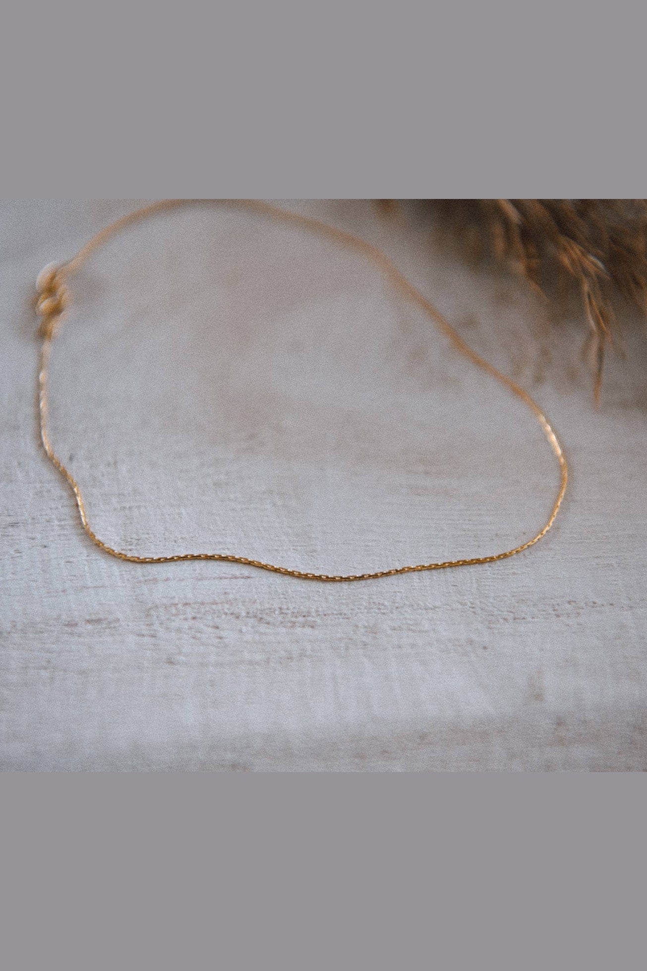 Mist Danity Gold Filled Anklet