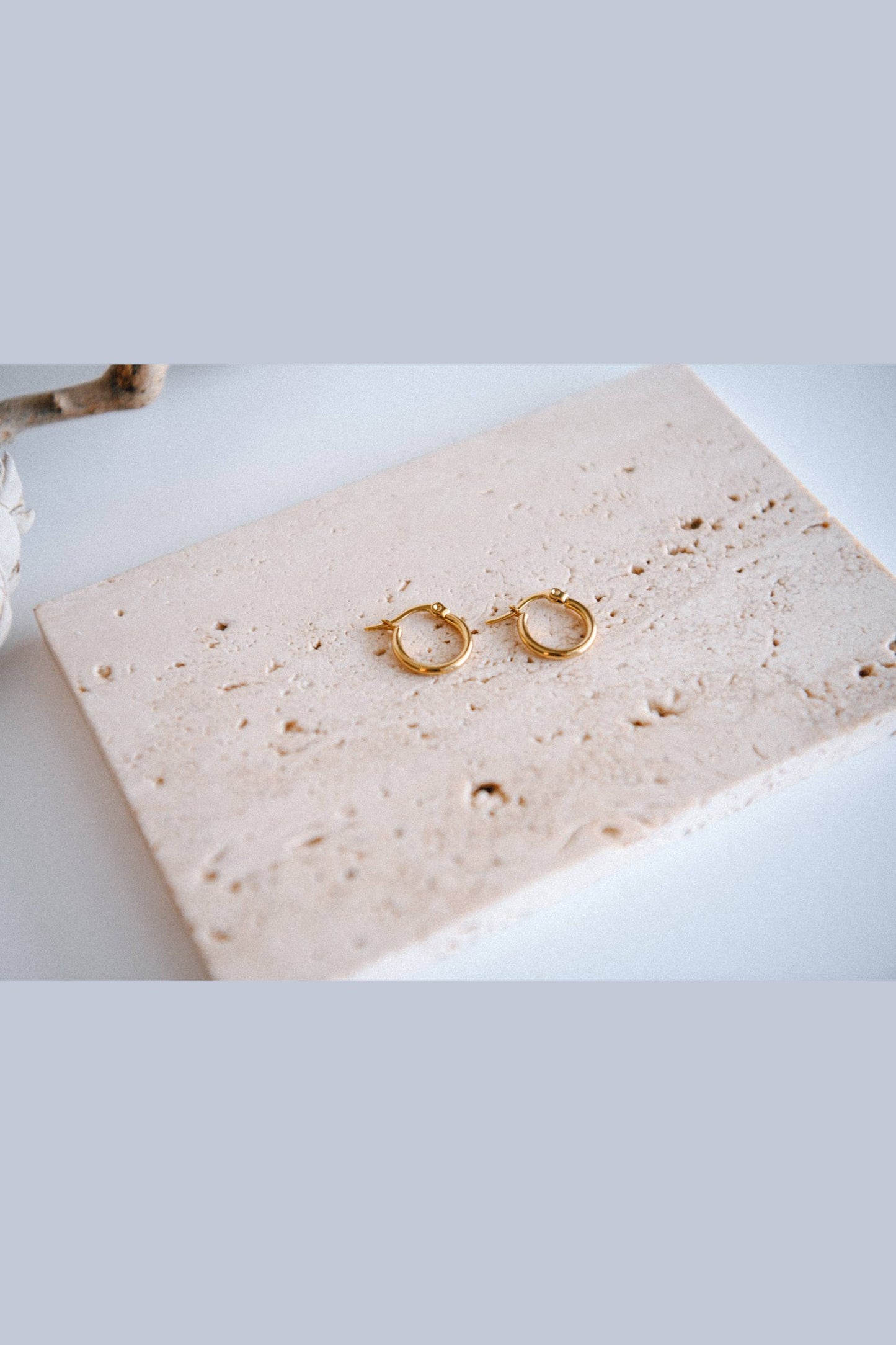 The Classic Gold Hoop Earrings