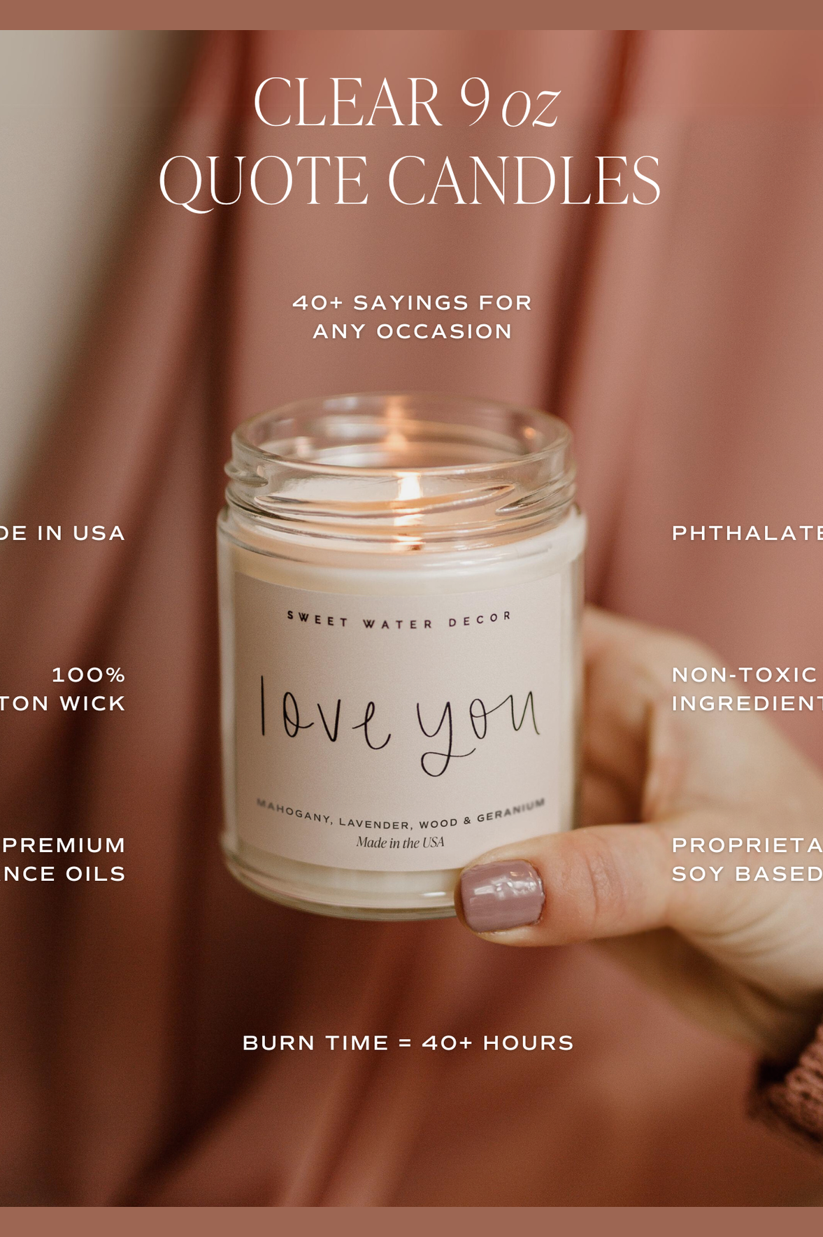 OMG! You're Engaged! 9 oz Soy Candle