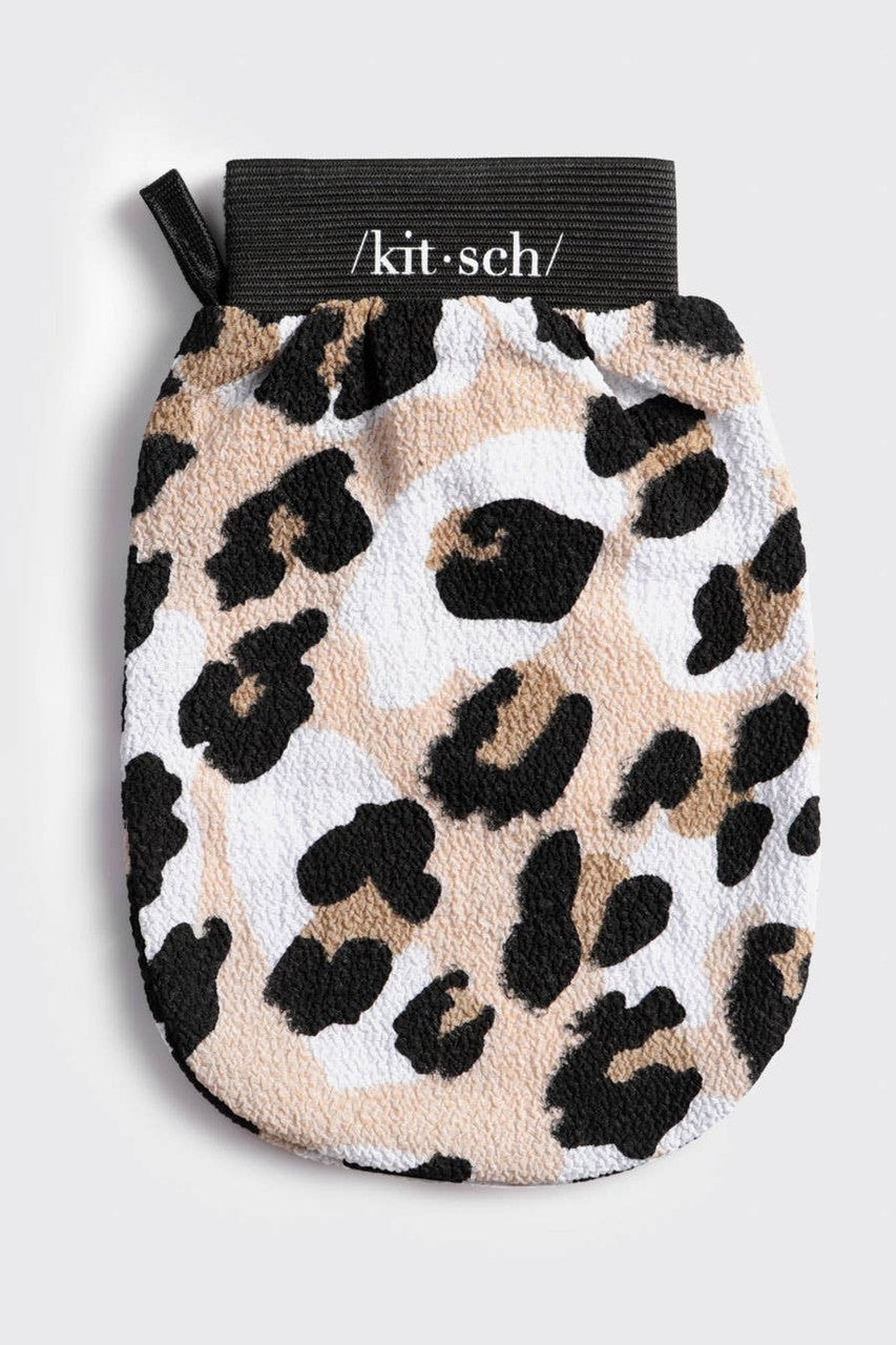 Leopard Eco-Friendly Exfoliating Glove