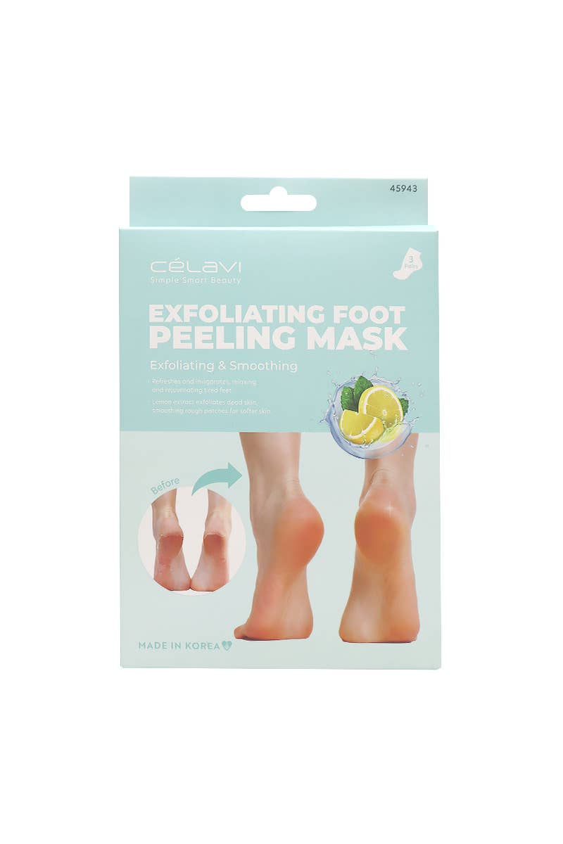 Lemon Foot Peeling Mask Set - 3 Pairs
