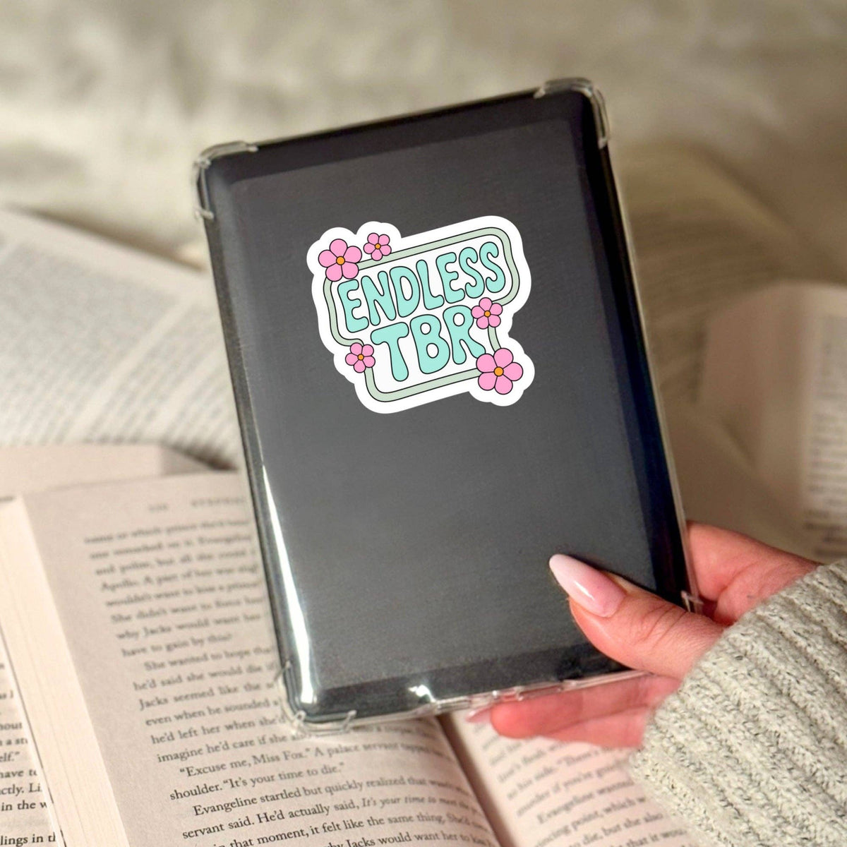 ENDLESS TBR Book Reader Sticker