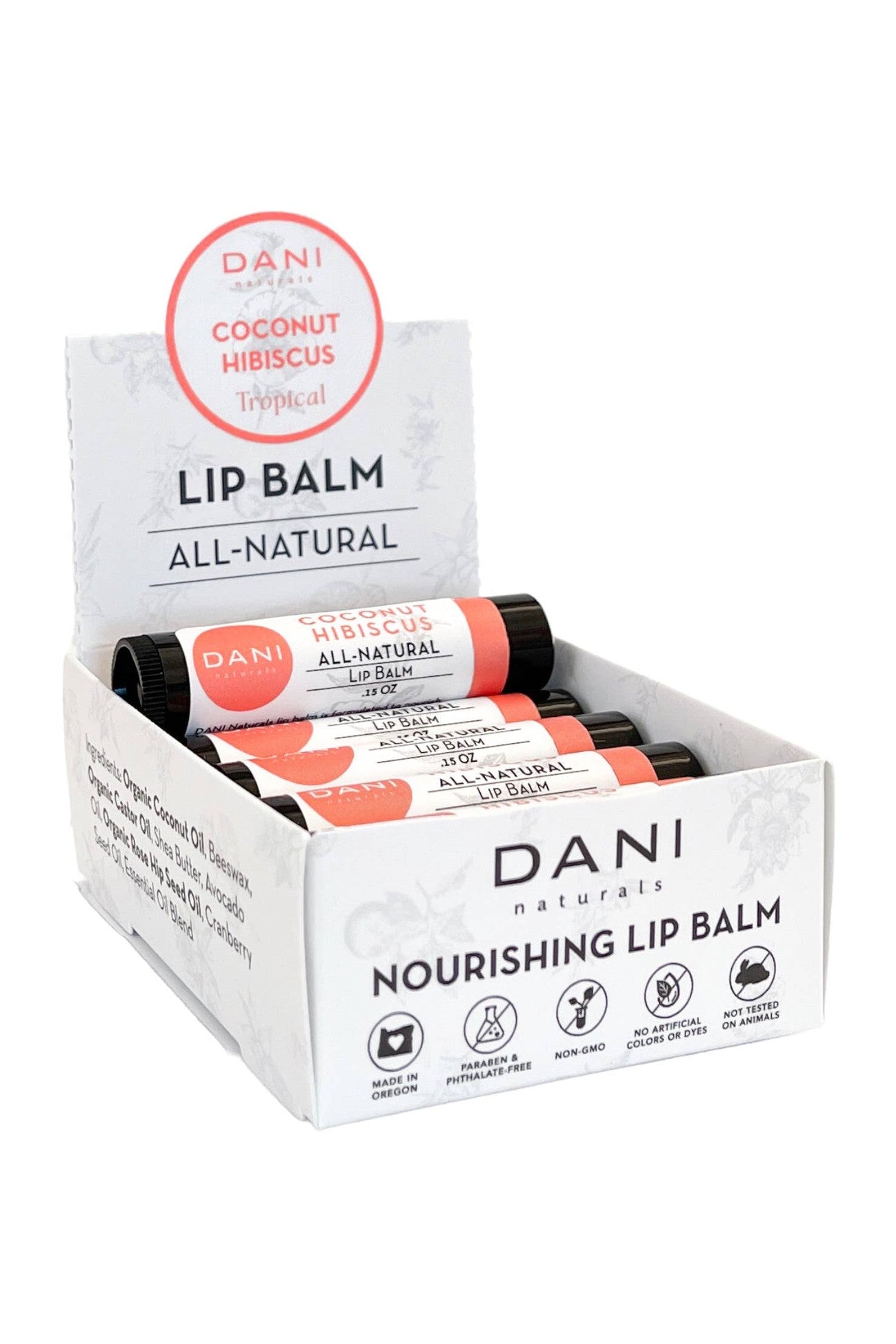 Coconut Hibiscus Lip Balm
