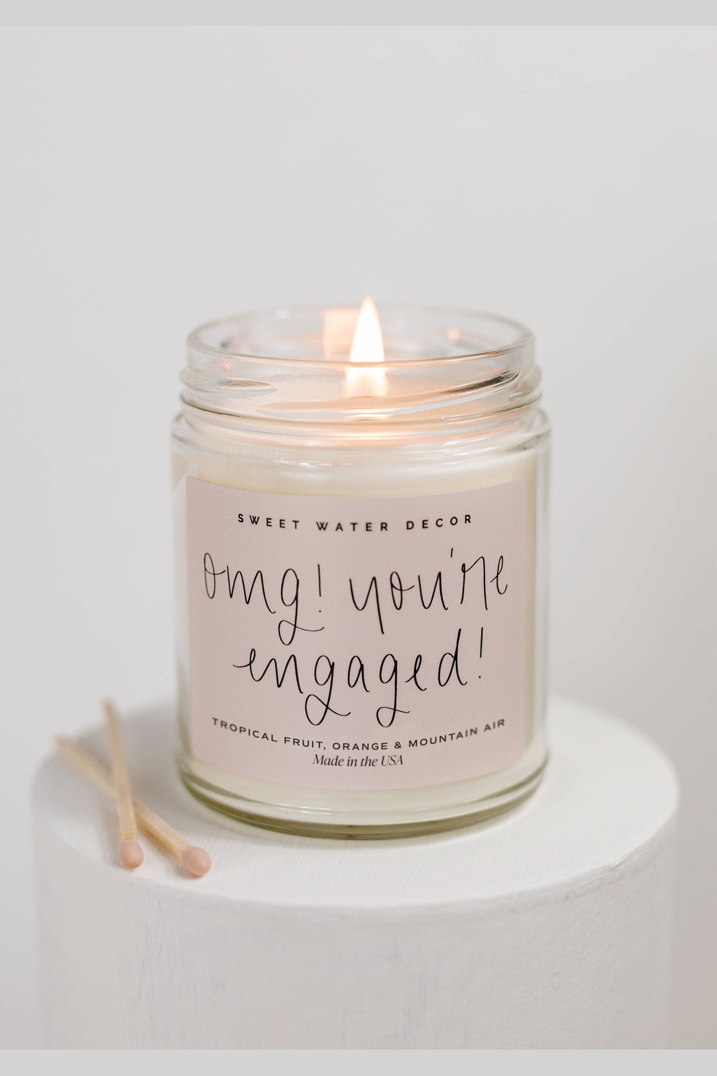 OMG! You're Engaged! 9 oz Soy Candle