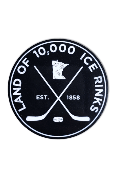 10K Rinks Vinyl Sticker