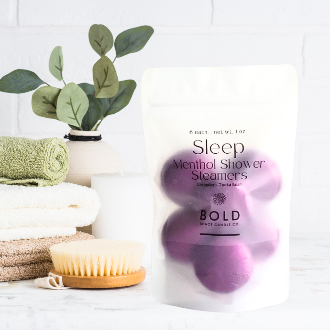 Sleep Shower Steamers – Calming Aromatherapy for Bedtime