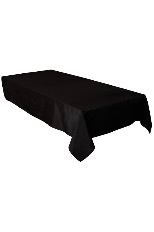 Black 60"x120" Rect. Tablecloth