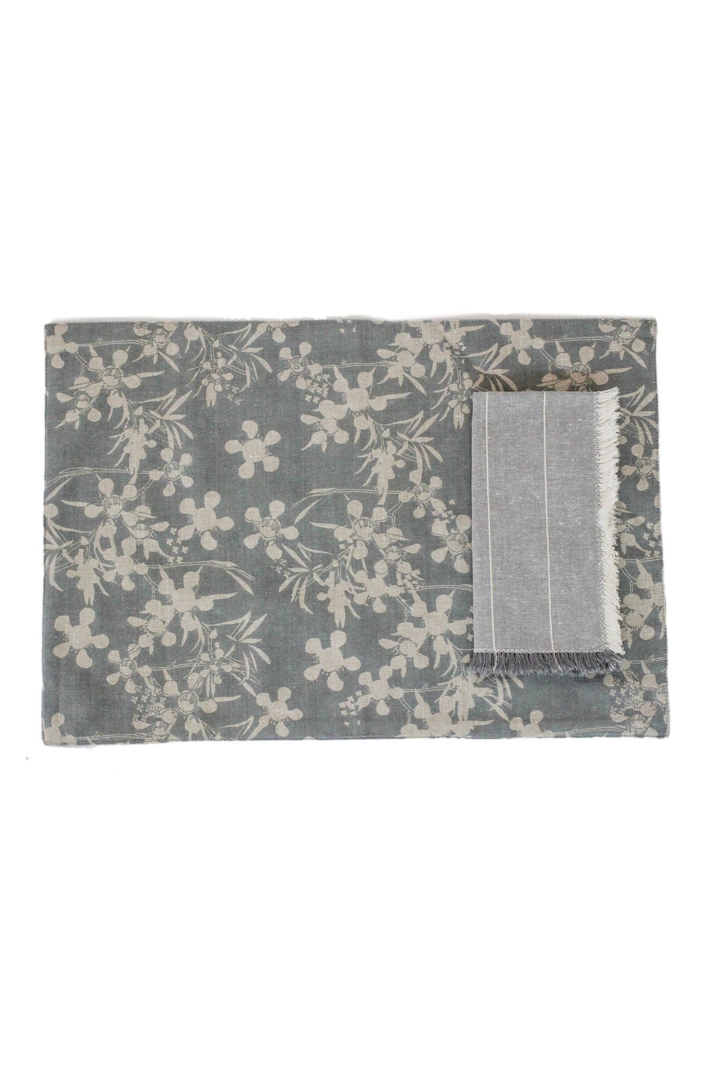 Myrtle Placemats Set - Slate