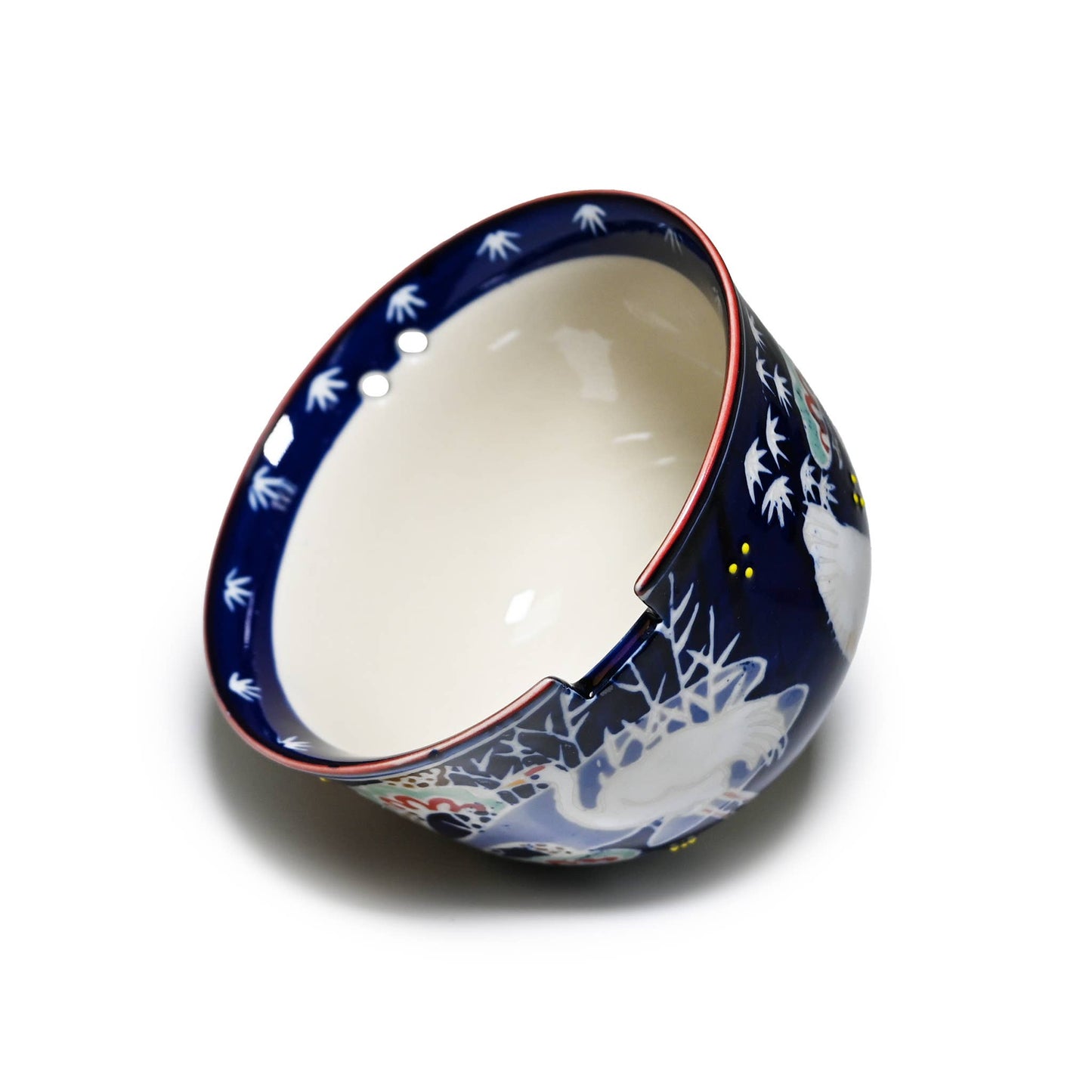 Cranes & Pines Mira 5" Ramen Bowl w/ Chopsticks