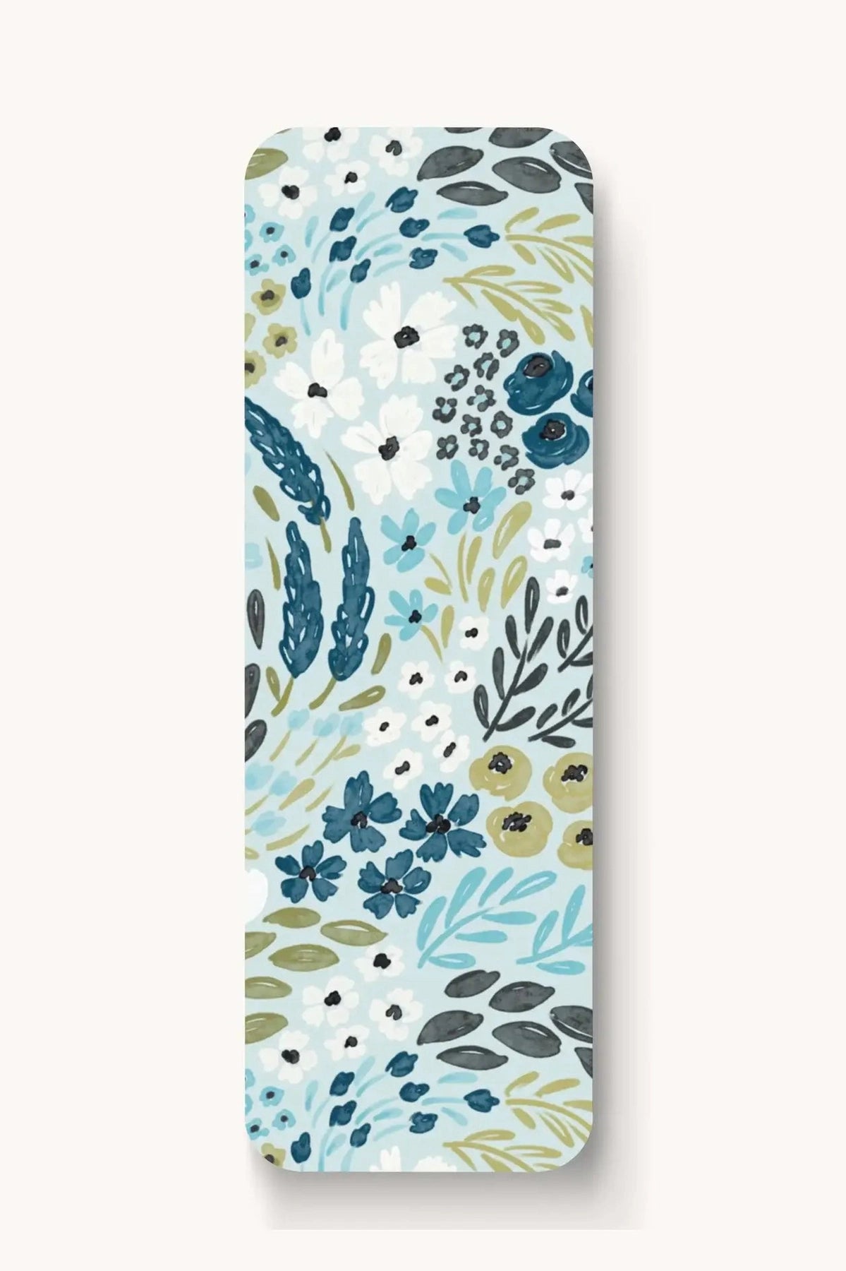 Floral Bookmark - Forget Me Not Sage