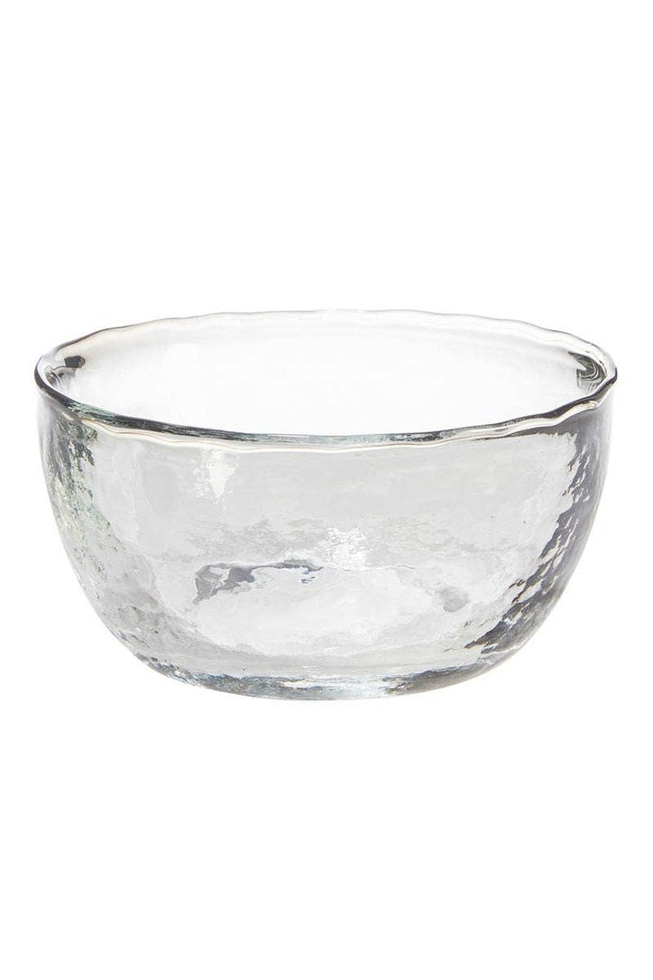 Hammered Glass Bowl - Small