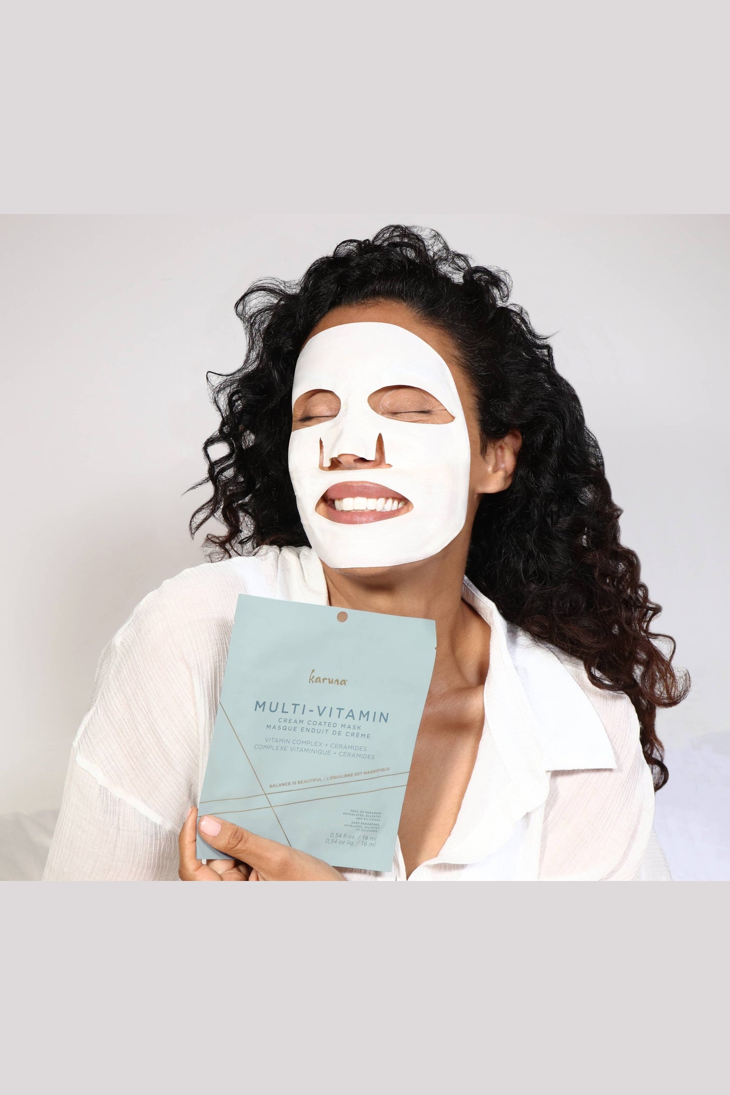 Multi-Vitamin Cream-Coated Antioxidant Sheet Mask - Single