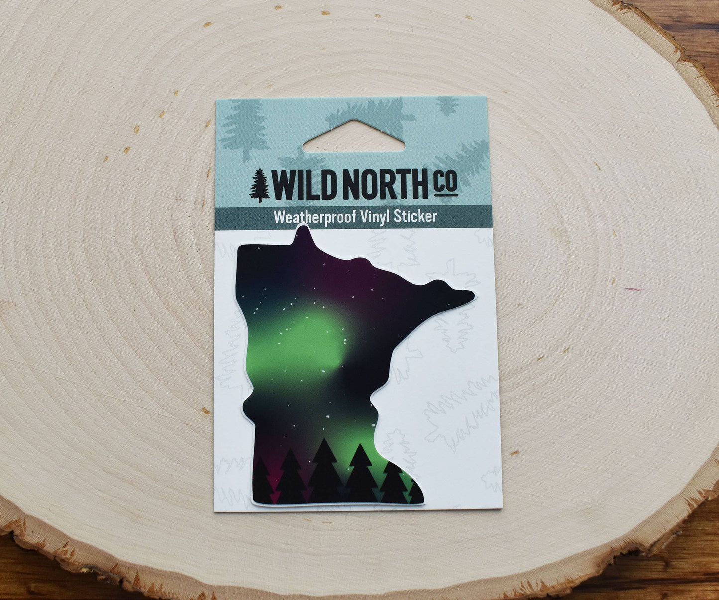 MN Northern Lights Sticker