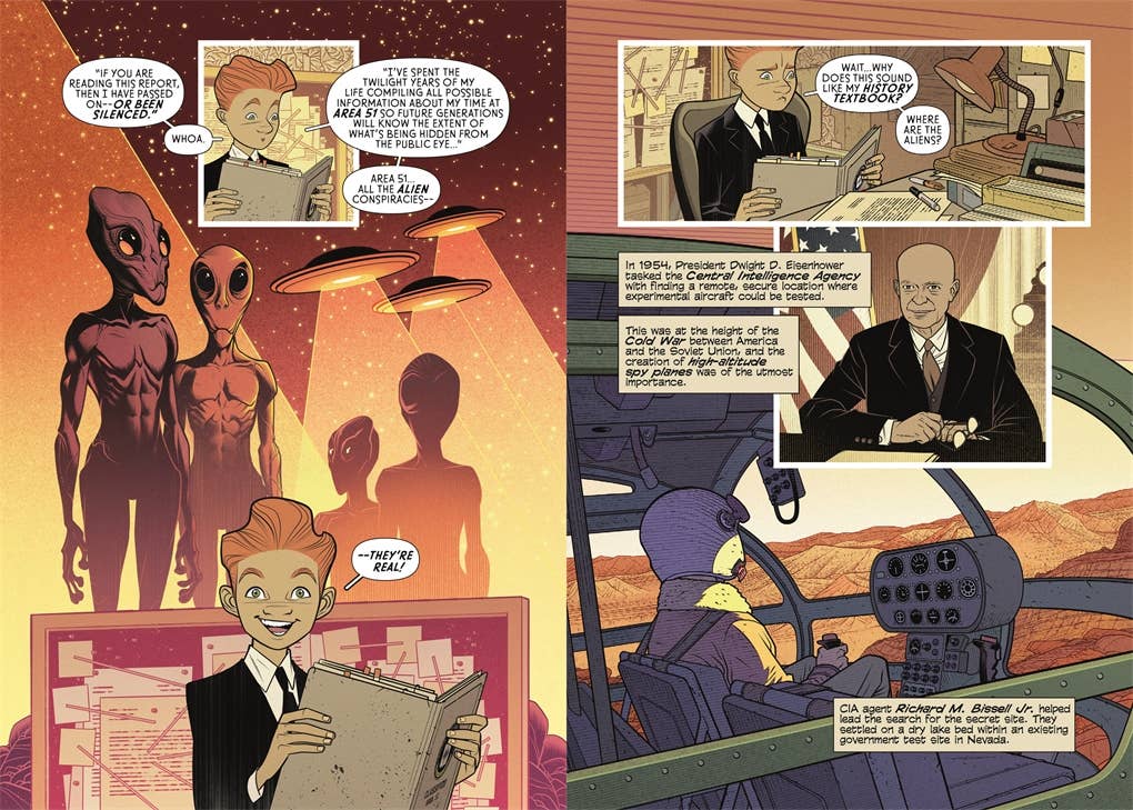 Archives Of The Unexplained: Area 51 by Steve Foxe