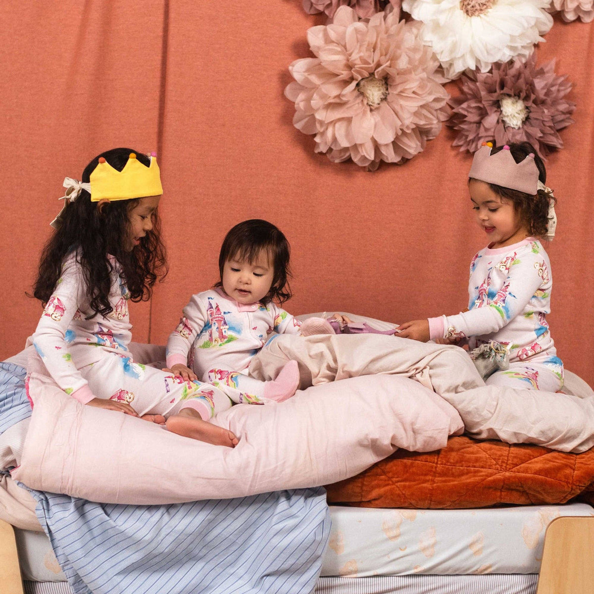 Pretty Princess Organic Cotton Sleep & Play: 3-6M