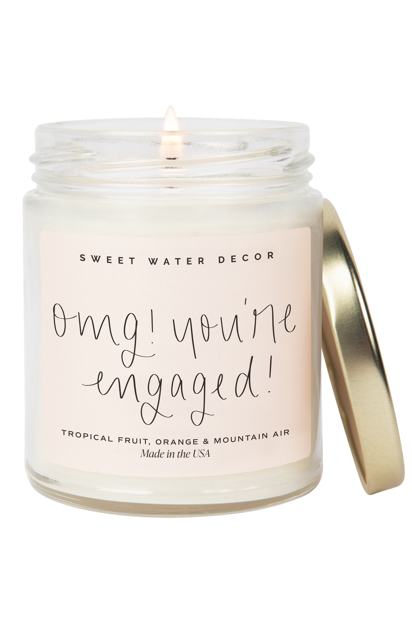 OMG! You're Engaged! 9 oz Soy Candle