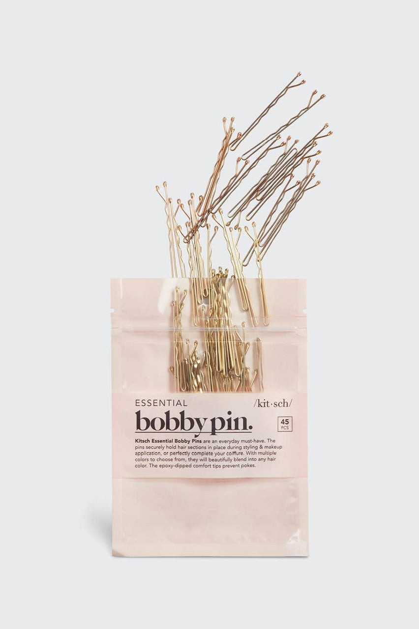 Essential Bobby Pins 45pc - Blonde