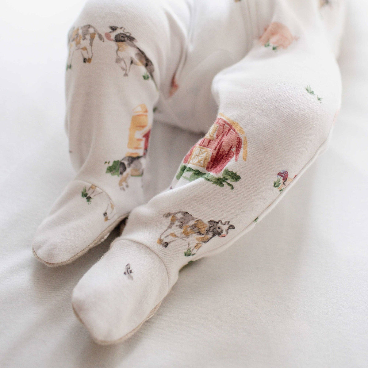 Barnyard Organic Cotton Sleep & Play: 0-3M