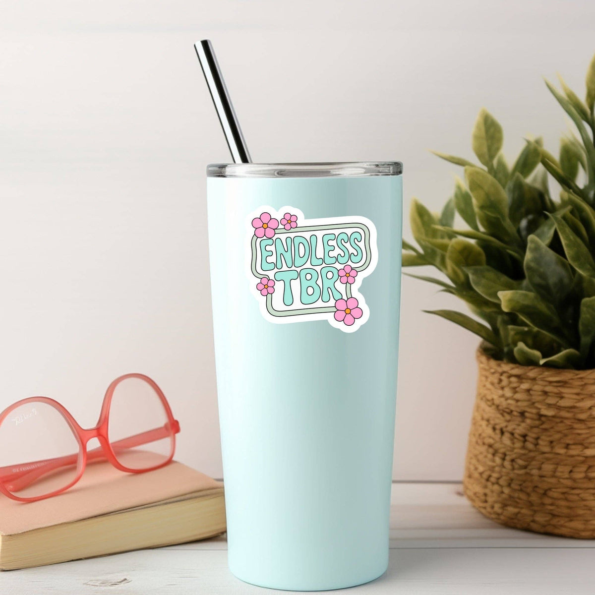 ENDLESS TBR Book Reader Sticker