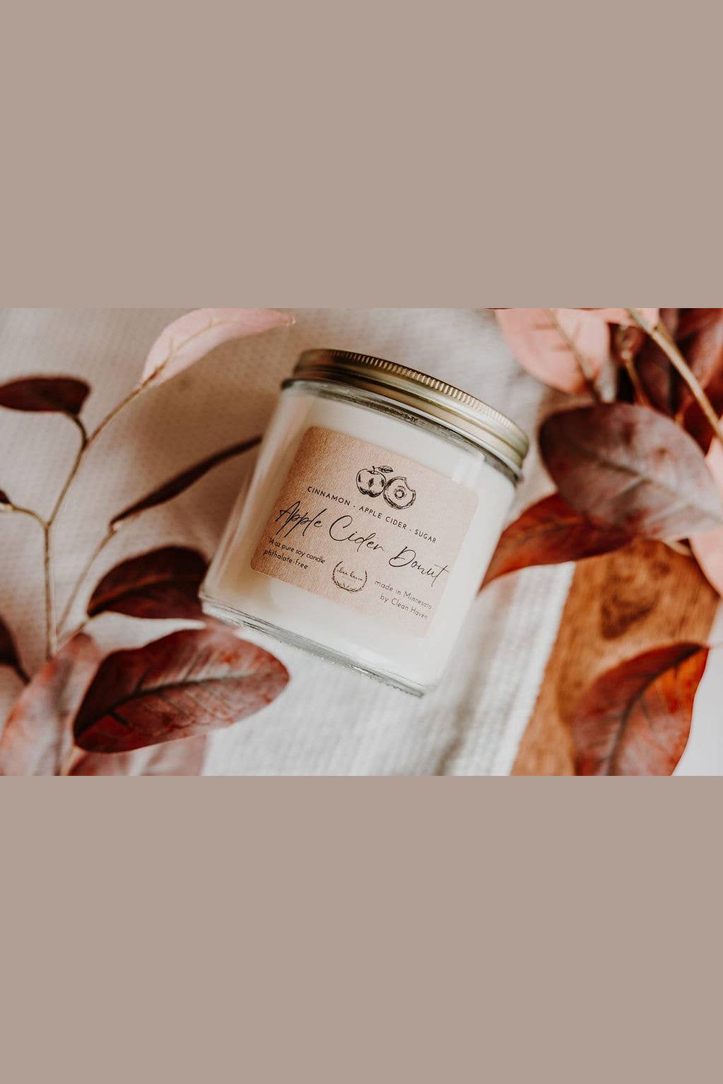 White Tea & Orange Jar Soy Candle