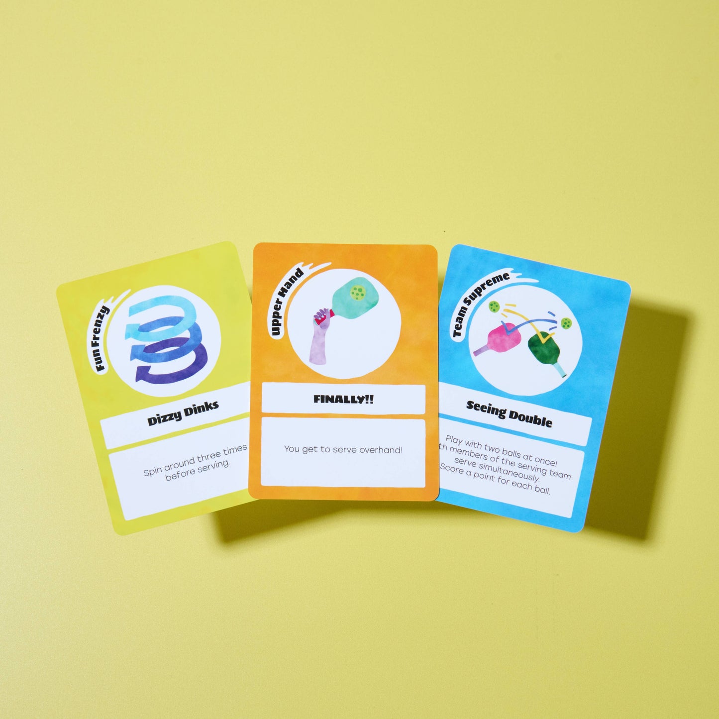 Pickleball Twist On-Court Pickleball Card Game