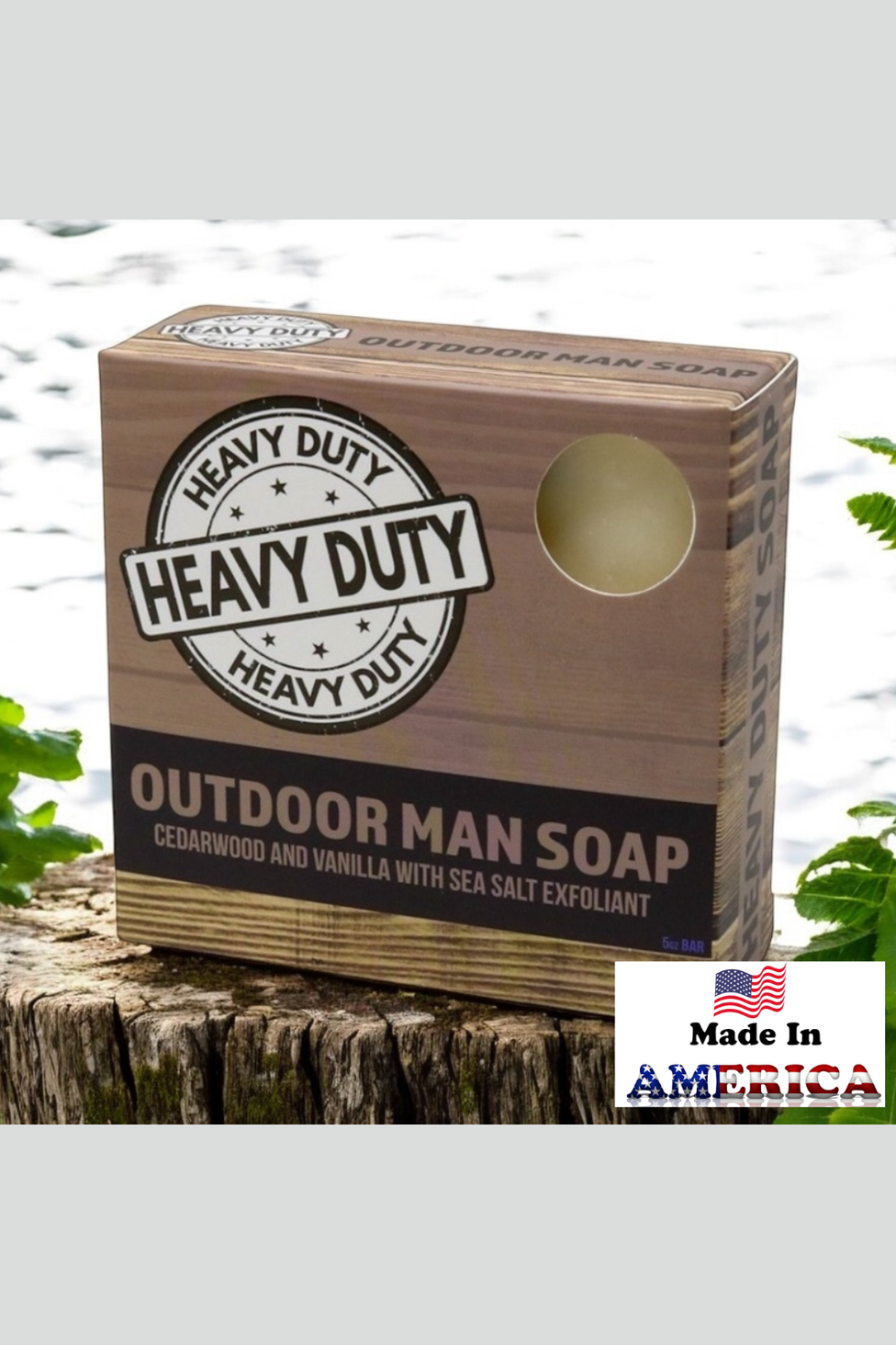 Outdoor Man Heavy Duty Soap | Cedarwood & Vanilla