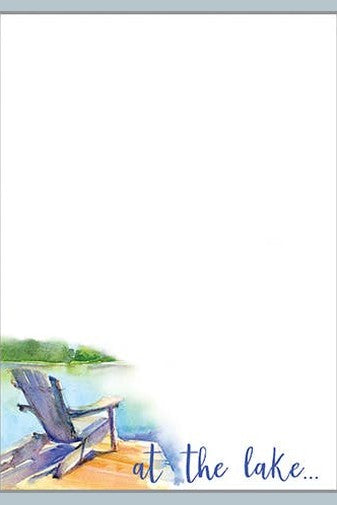 Memo Pad -  Lake time