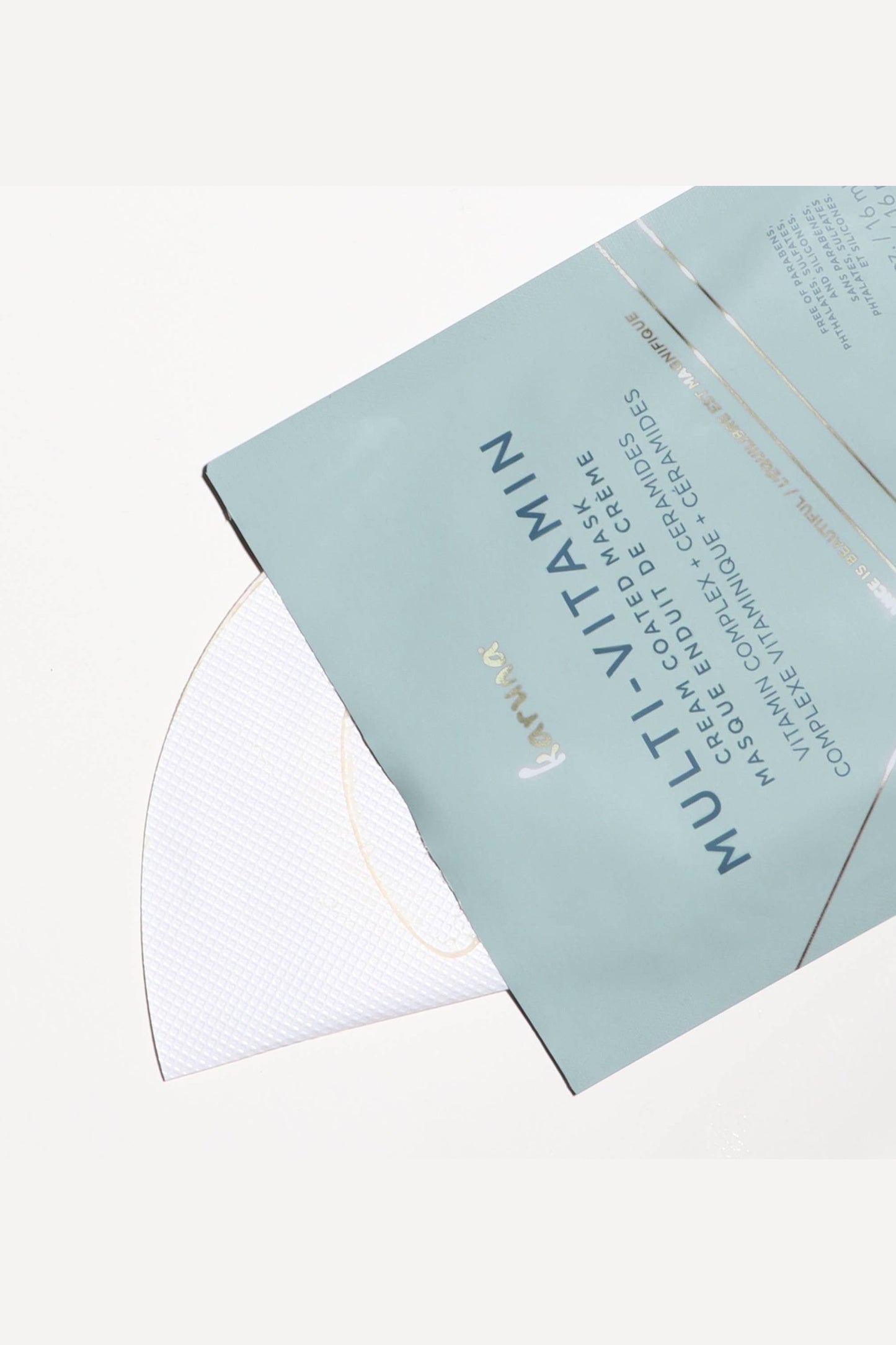 Multi-Vitamin Cream-Coated Antioxidant Sheet Mask - Single