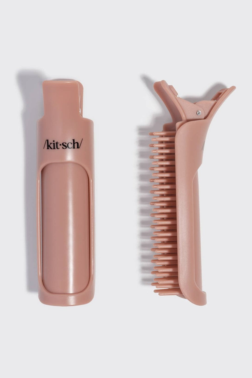 Kitsch Hair Volumizing Clip 2pc Set - Terracotta
