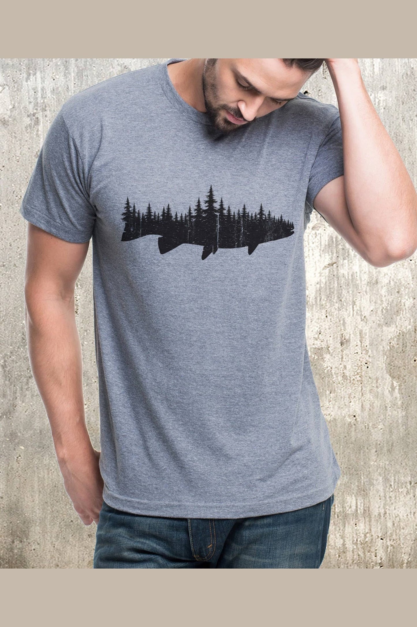 Fish and Forest Men's T-Shirt