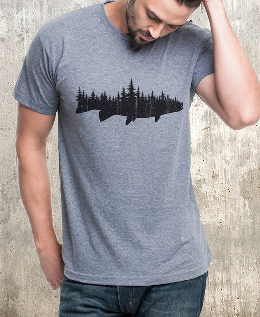 Fish and Forest Men's T-Shirt