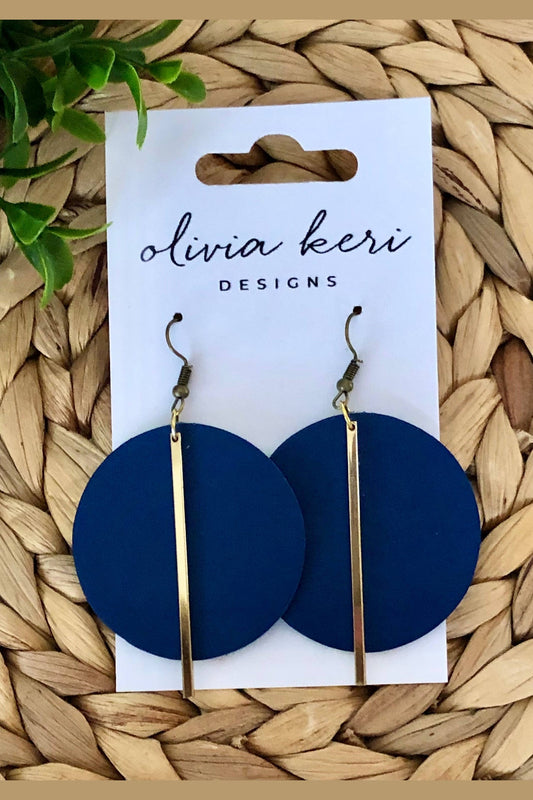 Lindsay - Royal Blue Earrings
