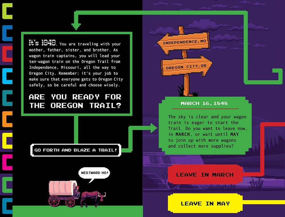 Oregon Trail: Pick Your Own Path on the Oregon Trail