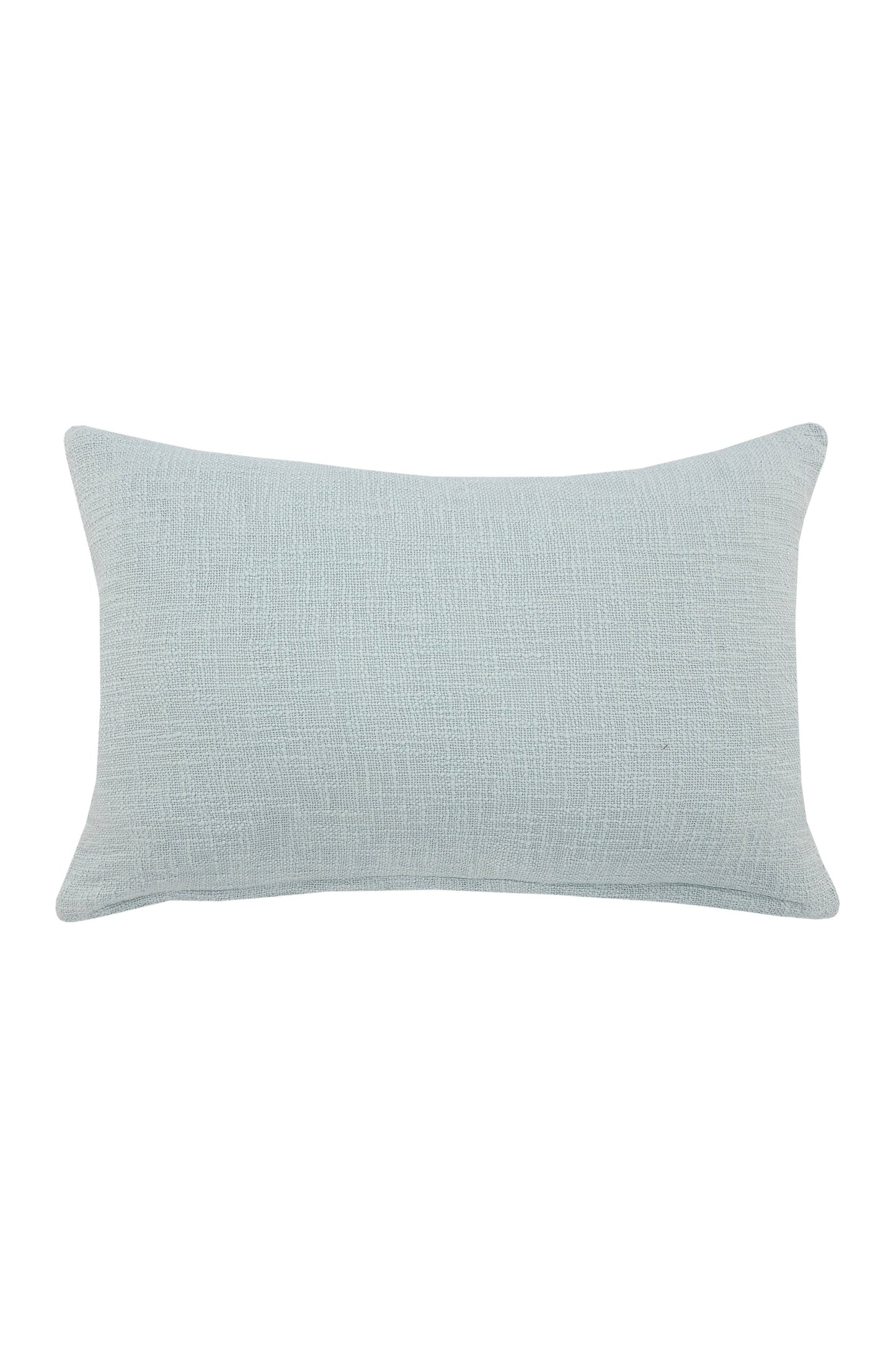 Roston Solid Decorative Diamond Tufted Cotton Throw Pillow: Sky Blue / 20" x 20" / Poly Filled